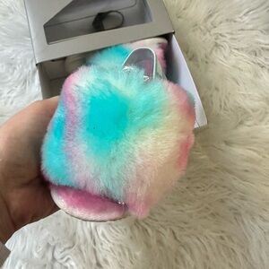 Ugg furry slippers